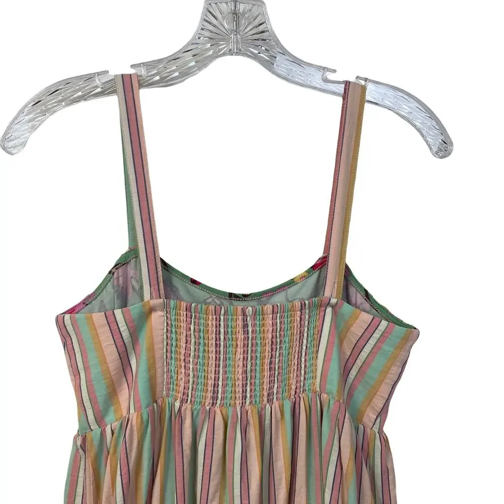 NWT Matilda Jane Maxi Dress Striped “No Baggage” S Spring Summer Sundress New